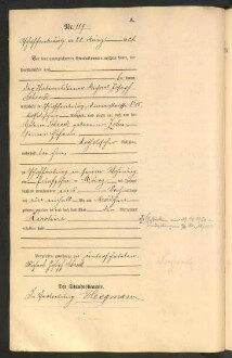 Standesamtsbuch der Stadt Aschaffenburg: Geburten 365/1900 - 184/1901