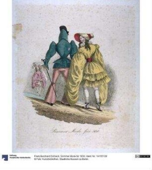 Sommer Mode für 1830