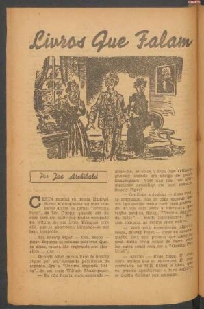 Livros que falam : [Pequena novella]