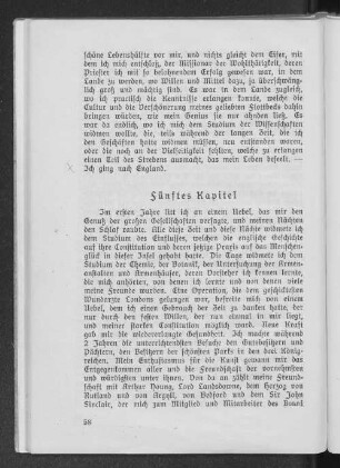 Fünftes Kapitel
