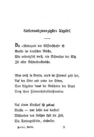 Siebenundzwanzigstes Kapitel