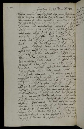 Freytag d 29. Decemb 1730