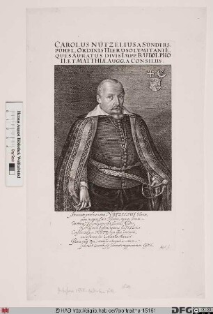 Bildnis Carl Nützel (von Sündersbühl) (I)