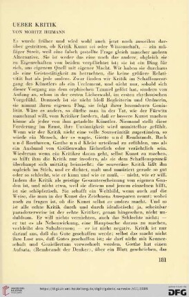 2: Ueber Kritik