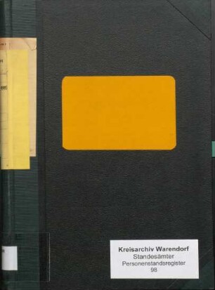 Sterberegister des Standesamtes Ahlen-Amt von 1884 (Urkunden-Nr. 1-113) und von 1885 (Urkunden-Nr. 1-104)