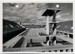 Berlin, Reichssportfeld, Olympiastadion, Schwimmstadion