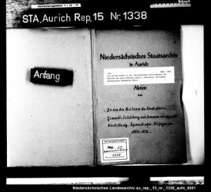 Die von den Grafen zu Inn- und Knyphausen und zu Münster als Besitzer der Herrlichkeiten Jennelt, Lütetsburg und Dornum beanspruchten besonderen Rechte