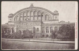 Ansichtskarte Blick auf den Anhalter Bahnhof