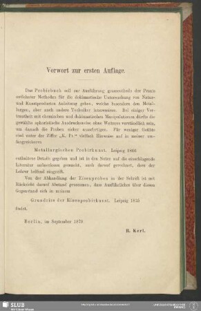 Vorwort zur ersten Auflage