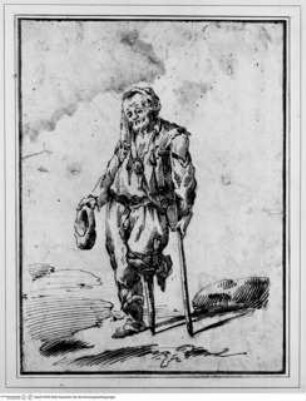 Versehrter Bettler