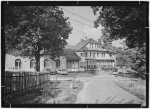 Gaststätte und Ferienheim Bergbaude. Gottleuba Hartmannsbach