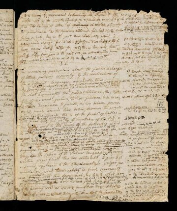 15r-16r, [Draft of Gundert's "Grammar of Malayalam": Letters] (§4)