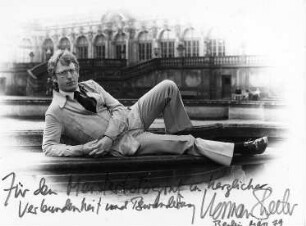 Norman Shetler im Dresdner Zwinger