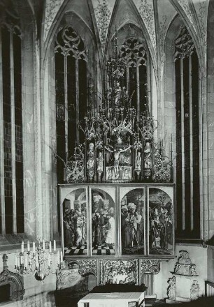 Rochlitz. Kunigundenkirche, Hochaltar