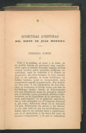 Divertidas aventuras del nieto de Juan Moreira