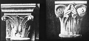 Laon, Kapitell aus Laon, Kathedrale Notre-Dame; Vgl.
