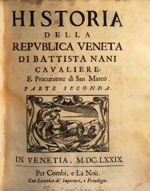 Historia della Republica Veneta, 2