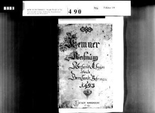 Kämmerei-Rechnungen
