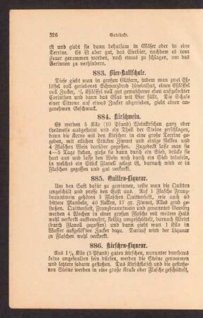 886. Kirschen-Liqueur.