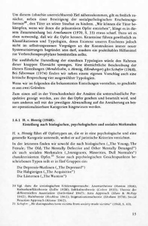 1.6.1 v. Hentig (1948): Einteilung nach biologischen, psychologischen und sozialen Merkmalen