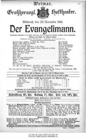 Der Evangelimann