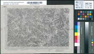 Karte von Frankreich 1:80.000. Gruppe II: Valencay 121 C. [Kartographische Abtheilung der Königl. Preuss. Landes-Aufnahme]