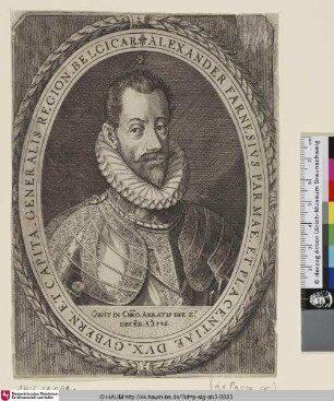 [Alessandro Farnese, Herzog von Parma; Alessandro Farnese, Duke of Parma]