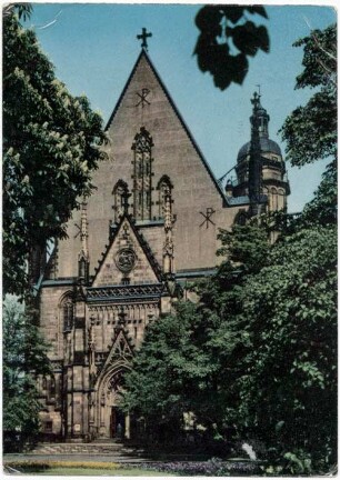 Messestadt Leipzig. Thomas-Kirche