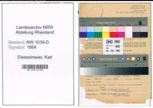 Entnazifizierung Karl Diesselmeier , geb. 03.07.1903 (Polizeioffizier)