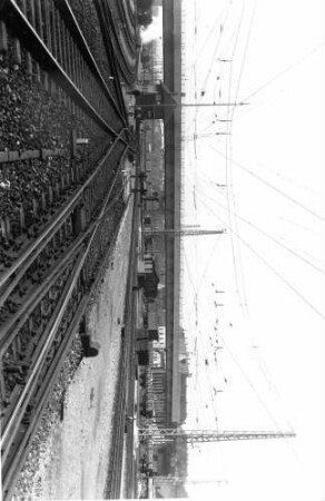 Ulm Brücke Reichsstraße 28 Blaubeurer Torbrücke Stw Mitte Fahrdrahtüberspannung