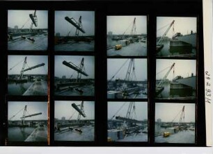 Friedensbrücke, Frankfurt am Main, 1993