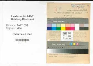 Entnazifizierung Karl Rotermund , geb. 20.11.1885 (Beamter)