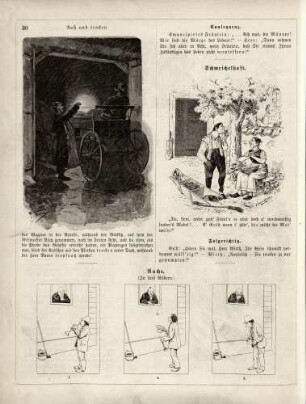 "Naß und trocken" "Schmeichelhaft" "Rache"