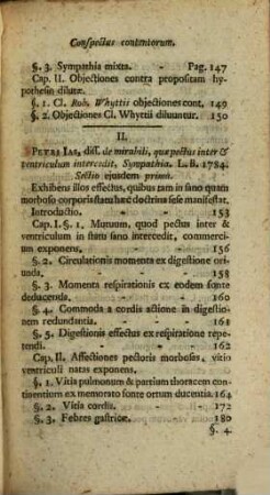 Sylloge Selectiorum Opusculorum De Mirabili Sympathia, quae Partes Inter diversas corporis humani intercedit