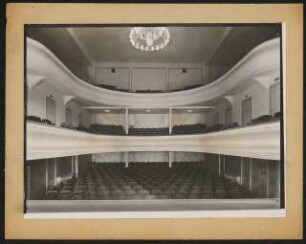 Stadttheater, Tilsit: Ansicht Zuschauerraum
