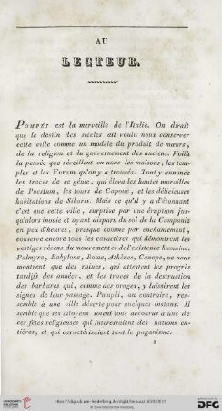 Au Lecteur