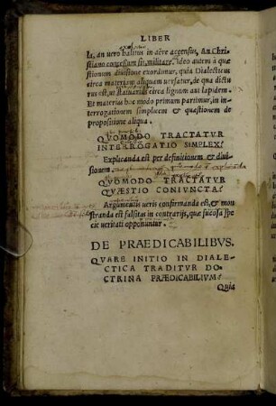 De Praedicabilibus