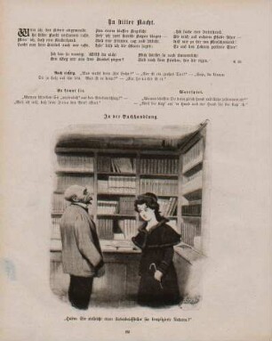 "In der Buchhandlung"