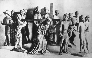 Berlin, Kreuztragung aus St. Martin in Lorch am Rhein. Ehemalige Sammlung Figdor (Wien); nach 1927 in Berlin; heutiger Verbleib unbekannt
