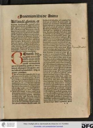 Ad laudem gloriam et honorem superbenedicte trinitais patris et filii et spiritussancti christisfere intemerate virginis Marie...