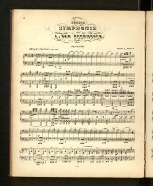 Fünfte Symphonie von L. Van Beethoven.