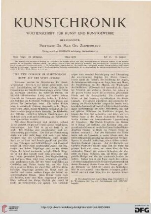 Heft 11 (11. Januar 1900)