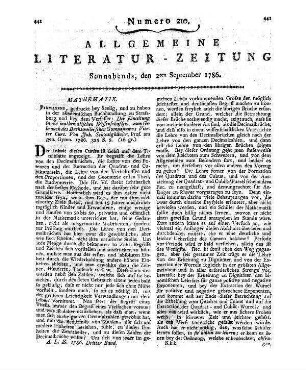 Oedmann, S. L.: Strödde sammlingar utur Naturkunnigheten till den helige skrifts upplysning. Upsala: [Edman] 1785