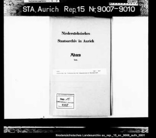 Vorschläge zur Verbesserung der Abwässerung im Rheiderland