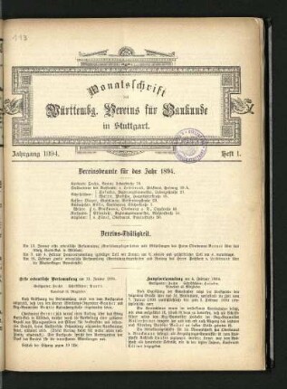 1894. Heft 1