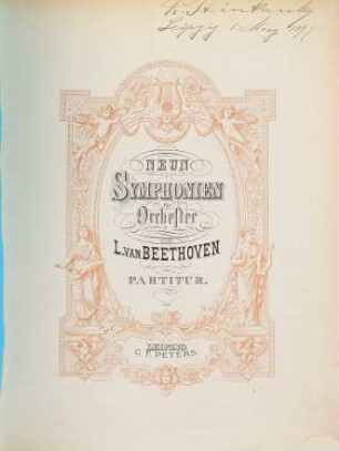 Neun Symphonien für Orchester, [5]. Fünfte Symphonie : Op. 67