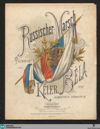 Russischer Marsch : für Pianoforte; op. 127