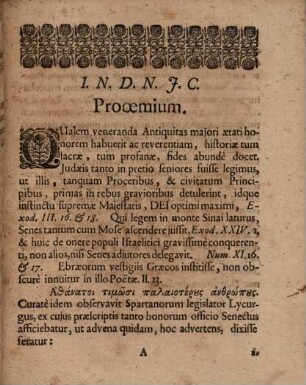 Diss. inaug. ... de iure senum singulari