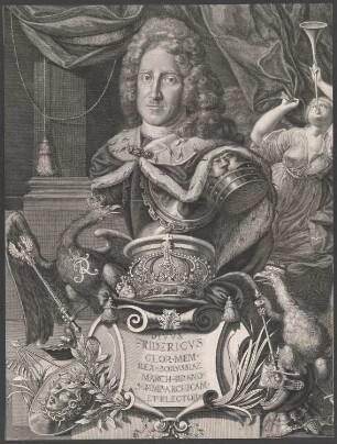 Porträt Friedrich I., König von Preußen (1657-1713)
