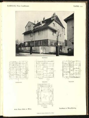 Landhaus in Wien-Hietzing